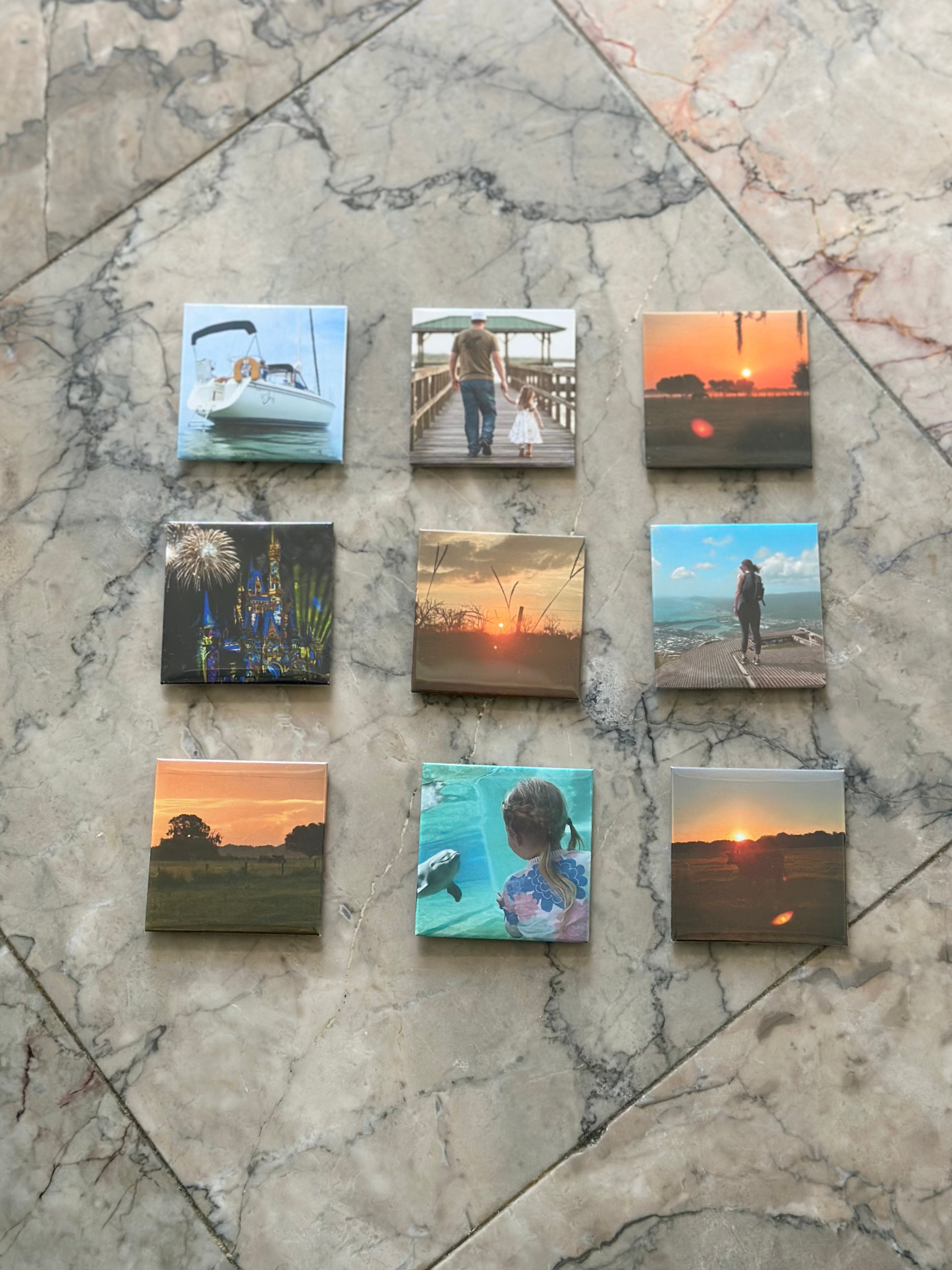 2" x 2" Magnets 9 pack