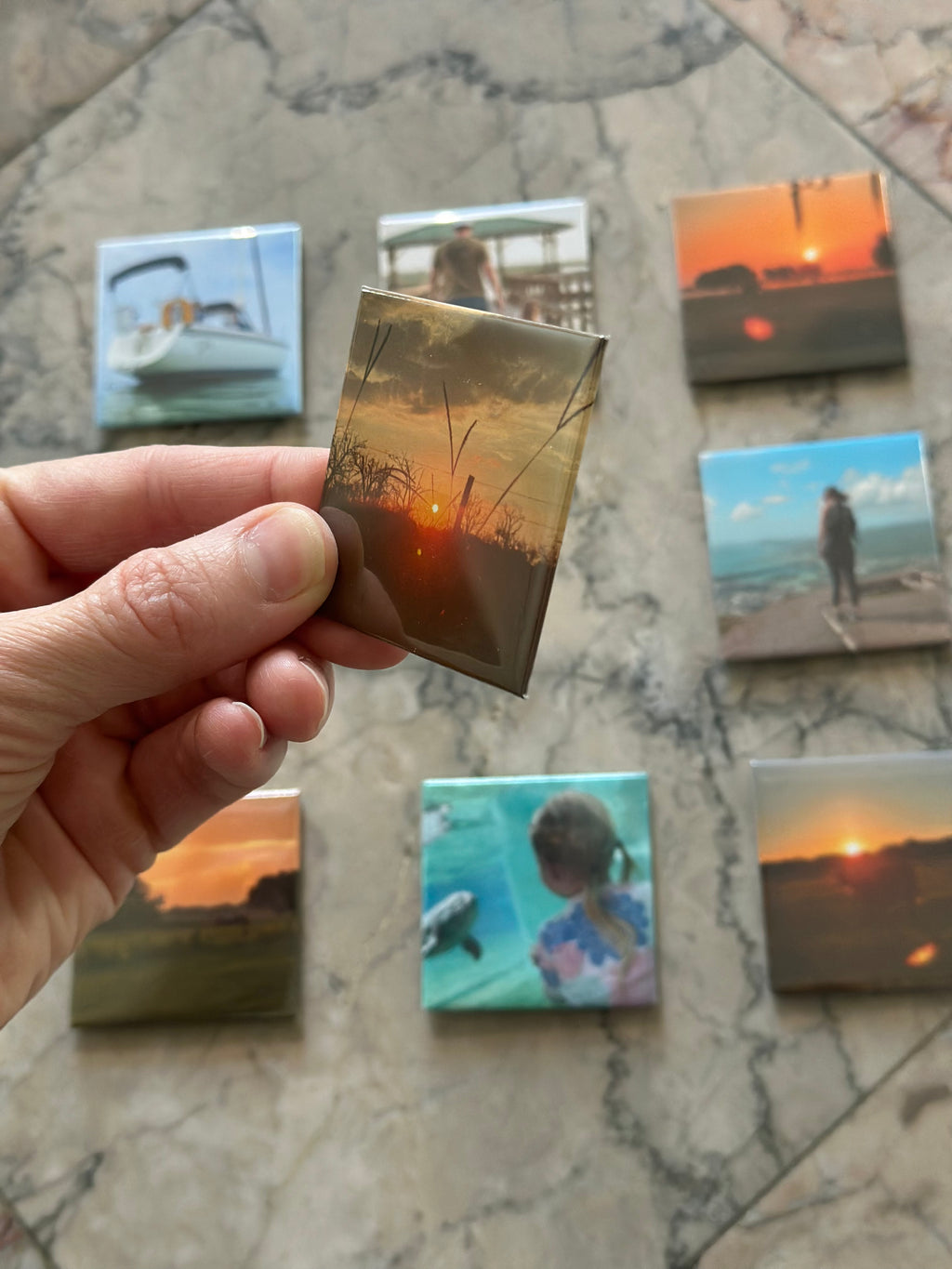 2" x 2" Magnets 9 pack