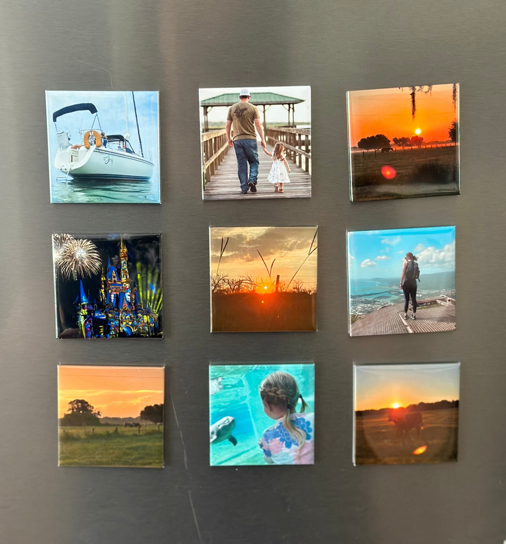 2" x 2" Magnets 9 pack